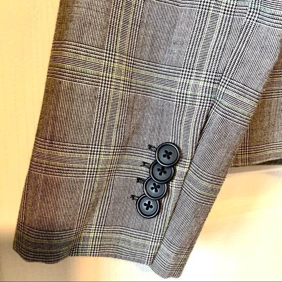 LANDS’ END Single Breasted Plaid Blazer—SZ. 4 - Picture 13 of 14